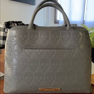 Betsy Johnson skull handbag